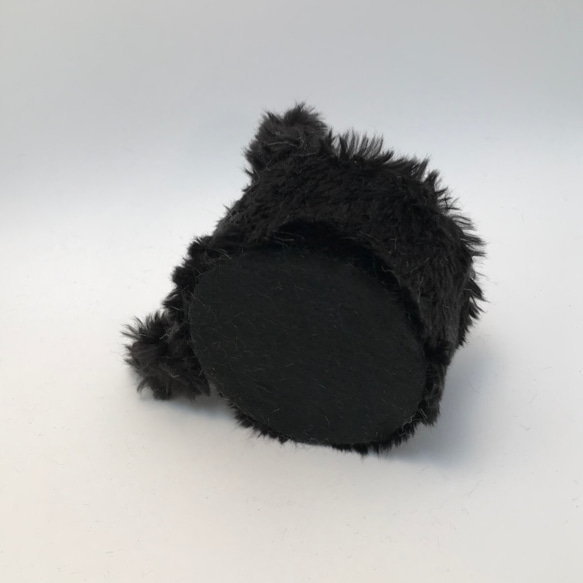 黒猫小物入れBOX(ミディアムサイズ)受注制作 5枚目の画像