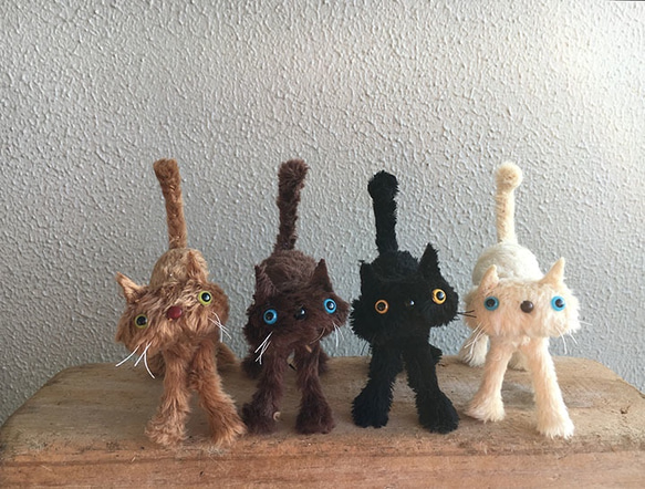 小さな猫 セミオーダーぬいぐるみ その他インテリア雑貨 collca