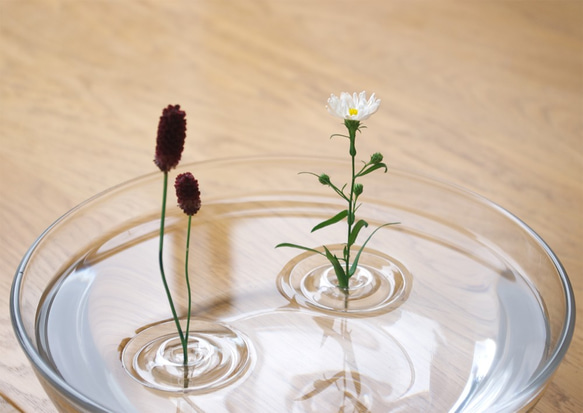 浮かべる一輪挿し Floating Vase / RIPPLE 2枚目の画像