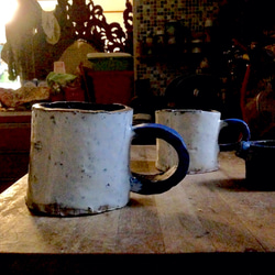 Blue C handlele 300ml mug cup L 第1張的照片