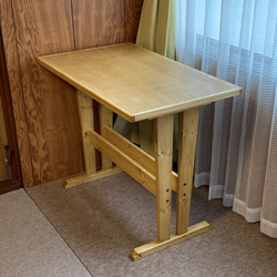 スタイリッシュなデスク　机　テーブル　木製家具 3枚目の画像