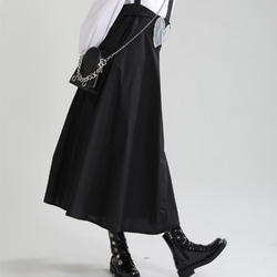 秋の女性の新着スモールブラックドレスフレンチストラップドレス 1枚目の画像