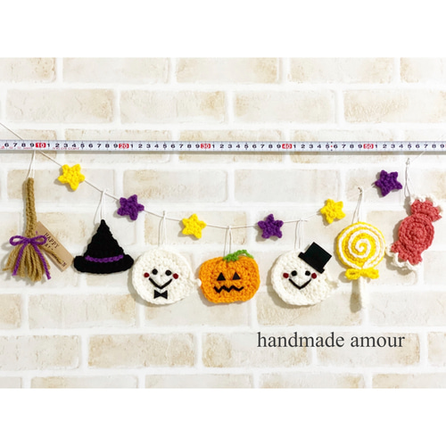 ハロウィンガーランド☆バンドメイド ハロウィンガーランドA ガーランド みどりママ 通販 7924323