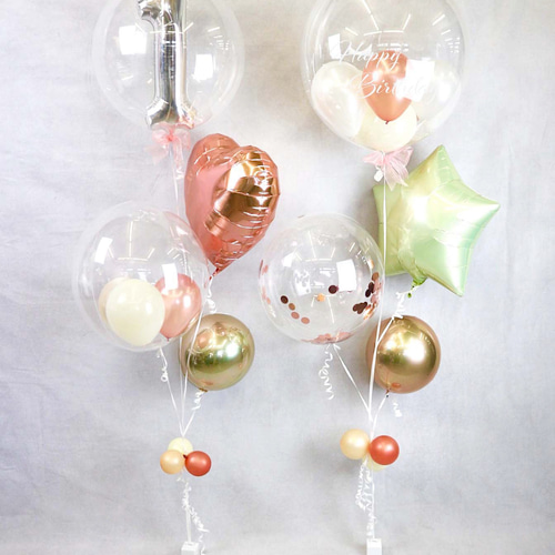 スター ヘリウムバルーン バースデーギフト バルーン 誕生日プレゼント