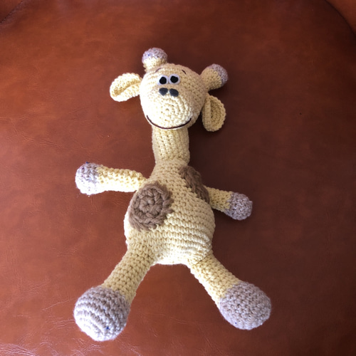 キリンさんの編みぐるみ あみぐるみ もるママ 通販 12417254｜Creema