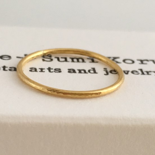 K22 Gold Ring◇22kゴールド指輪/リング(1mm幅) 指輪 K22 Gold Ring◇22kゴールド指輪/リング(1mm幅) 指輪