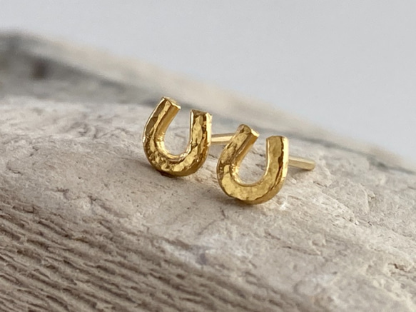 K24 純金　ピアス K24純金 丸玉スタッドピアス◇ K24 Round Ball Stud（片耳分