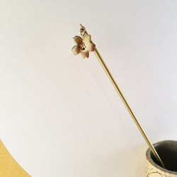 桜◇真鍮かんざし 3枚目の画像