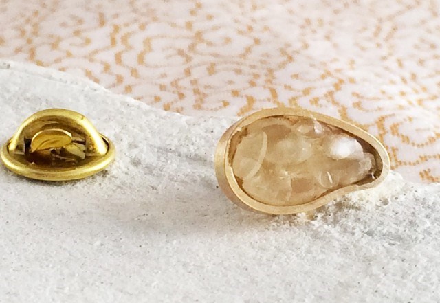 ◇御米◇真鍮ピンズ