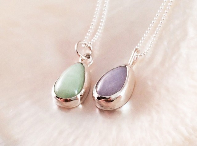 再販◆ビルマ産天然翡翠 Type A◆SV ペンダント