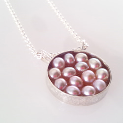 Pearls　Nest　SV　Necklace 1枚目の画像