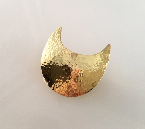 Cat Face ☆Brass W-Pins Brooch☆ 5枚目の画像