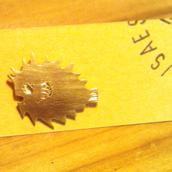 ハリセンボン　真鍮ピンブローチ 2枚目の画像