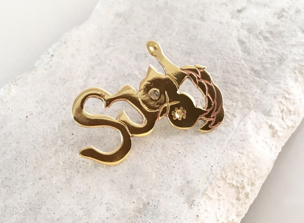 Ａ様　オーダーメイド☆イニシャルピンズ