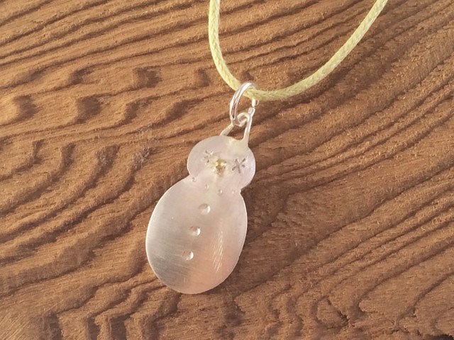 雪だるま☆SV Necklace