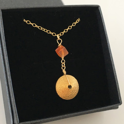 カーネリアン◇太陽の宝石◇ｋ14GF Pendant 4枚目の画像