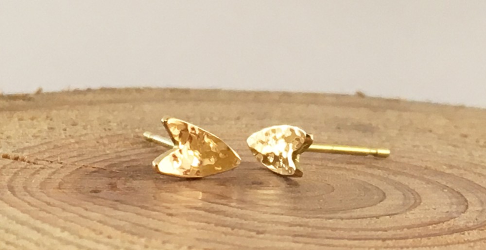 桜の花びら◇K18ゴールドピアス
