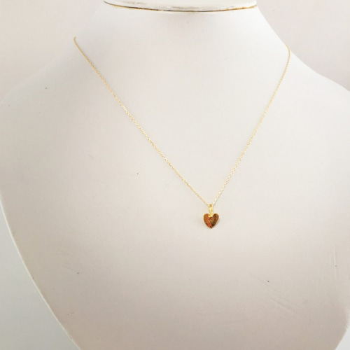 K24 Pure Gold Heart◇ハートの純金ペンダントトップ ピアス