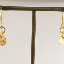 K24 純金經典耳環◇純金經典耳環◇搖擺耳環（雙耳） 第4張的照片