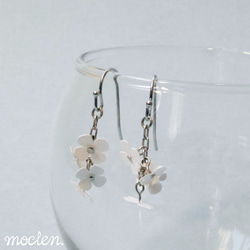 ピアス：Paper Flower Earrings No.3 1枚目の画像