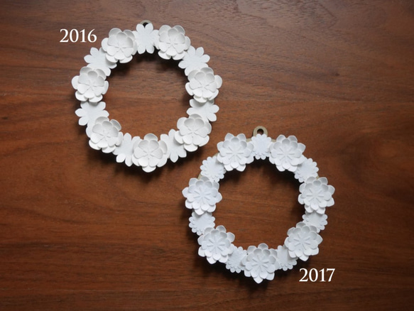 2017 Wreath Calendar リースカレンダー 4枚目の画像