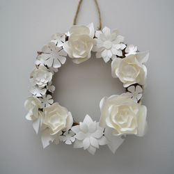 Paper Flower Wreath (Small) 1枚目の画像