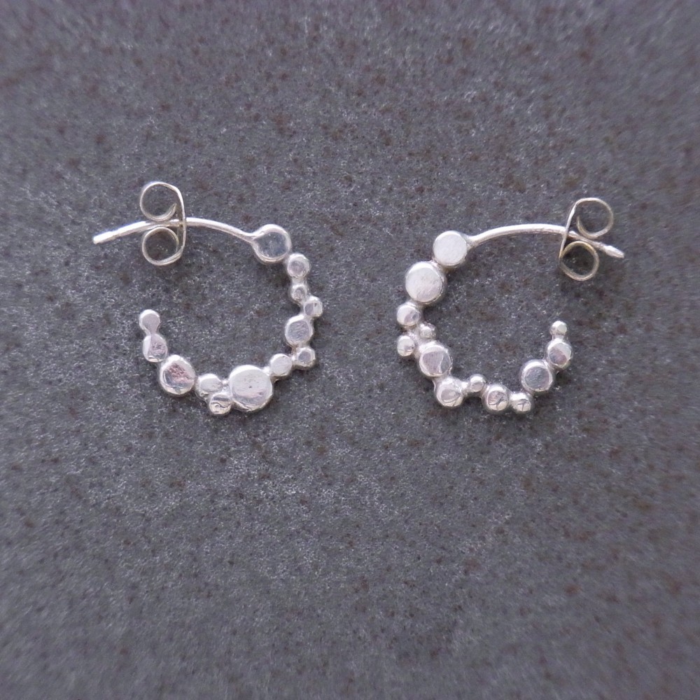 Silver Pebbles　ピアス / SV925