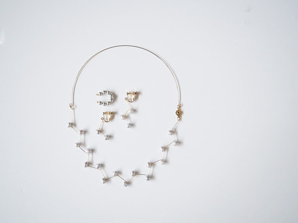 swarovski ear cuff [SILVER] 4枚目の画像