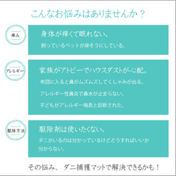 送料無料 安心の日本製 10枚セット とっても綺麗な水色！ 10枚入のダニ捕獲シートV ブルー色 日本製 送料無料 6枚目の画像