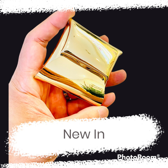【ゴールド】SAFECO生地　コインケース　小物入れ 7枚目の画像