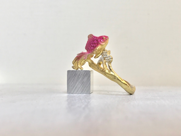 金魚リング 2枚目の画像