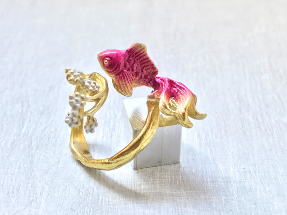 金魚リング 3枚目の画像