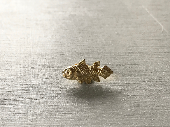 シーラカンスのピアス 2枚目の画像