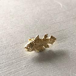 シーラカンスのピアス 3枚目の画像