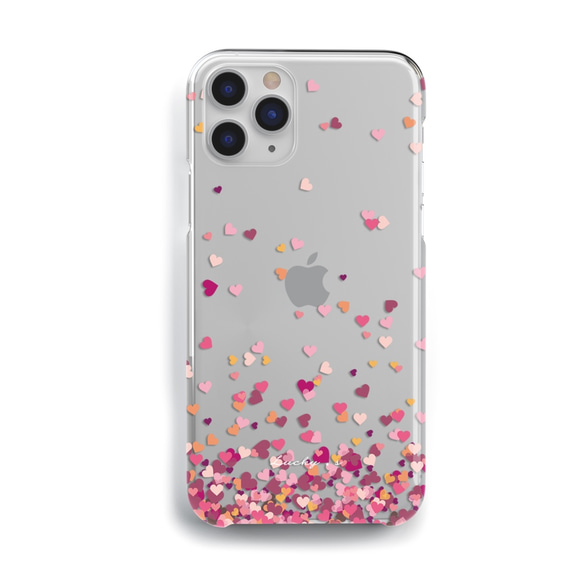 Flying Heart♡　iPhone11/XR/Max/X/XS/8/8Plus/クリアケース/その他 1枚目の画像