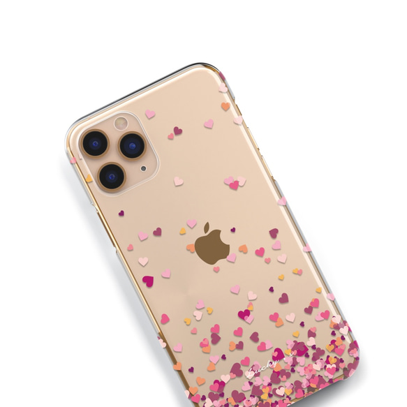 Flying Heart♡　iPhone11/XR/Max/X/XS/8/8Plus/クリアケース/その他 2枚目の画像