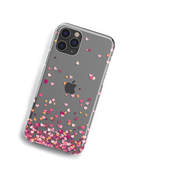 Flying Heart♡　iPhone11/XR/Max/X/XS/8/8Plus/クリアケース/その他 3枚目の画像