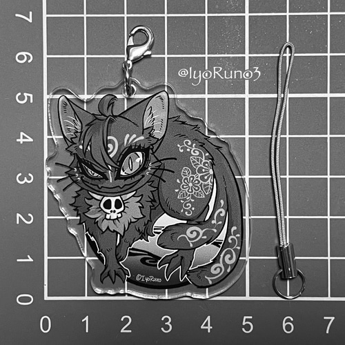 猫】妖怪十二支御守り キーホルダー 異夜のアトリエ 通販