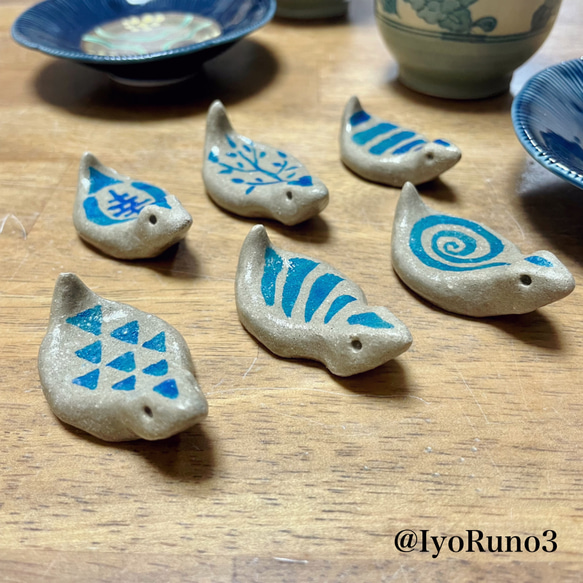 ツチノコの箸置き(6個1セット) 箸・箸置き 異夜のアトリエ 通販