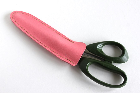 剪刀盒/圓潤的粉紅色剪刀 第2張的照片