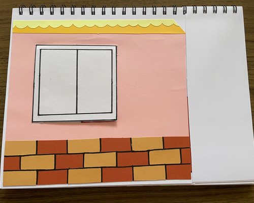 スケッチブックシアター「だれのおうちかな？」 型紙 kaah* 通販