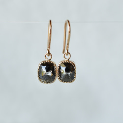 Ombre Diamond Earrings Night Sky 3枚目の画像