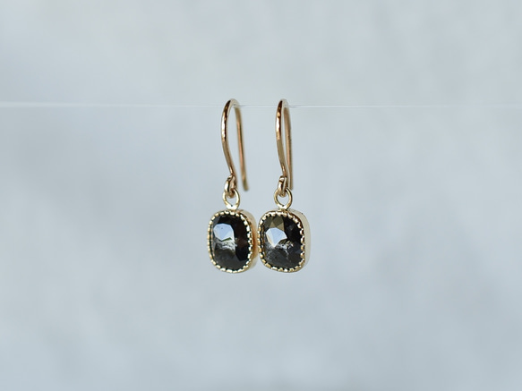 Ombre Diamond Earrings Night Sky 4枚目の画像