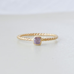 Lavender Diamond Ring 1枚目の画像