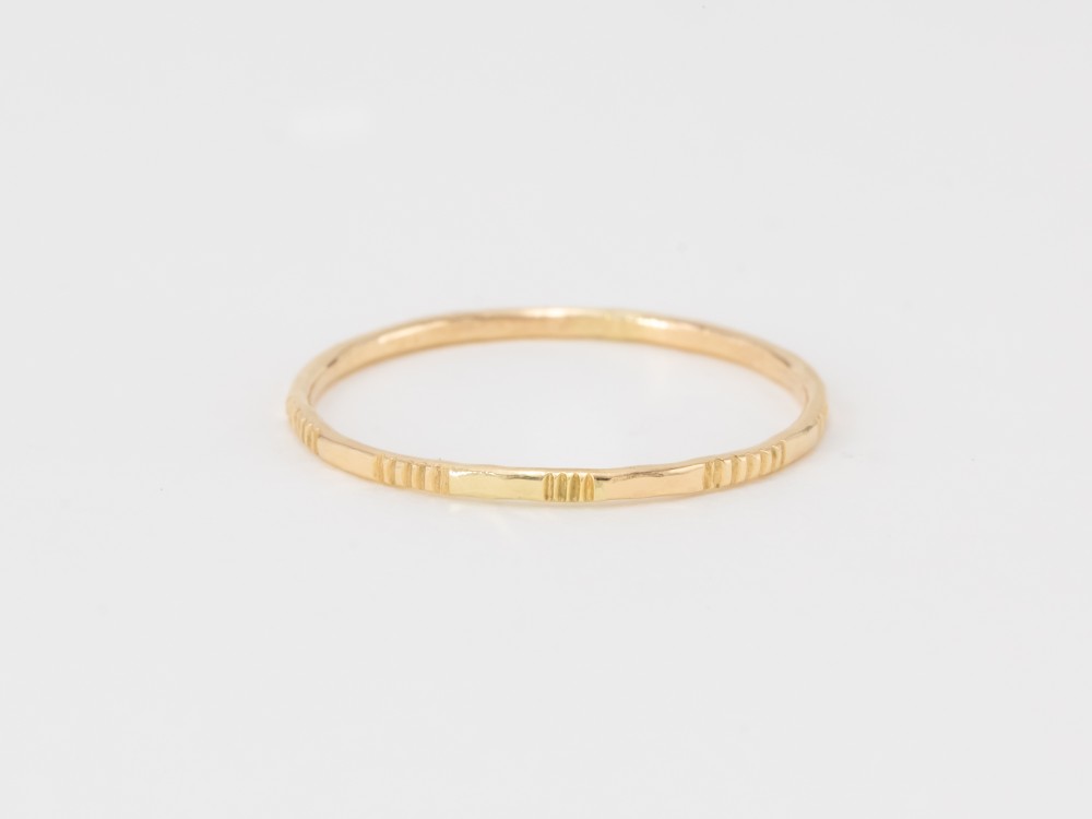 In Turn Texture Ring
