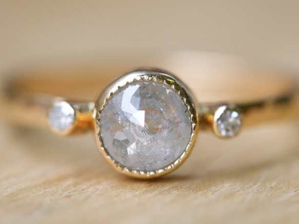 White Diamond Ophelia Ring 1枚目の画像