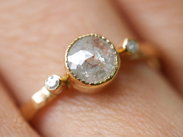 White Diamond Ophelia Ring 2枚目の画像