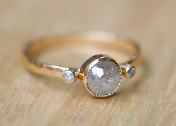 White Diamond Ophelia Ring 3枚目の画像