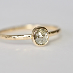 Frost Leaf Diamond Ring 4枚目の画像