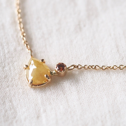 Marigold Drop Diamond necklace 2枚目の画像